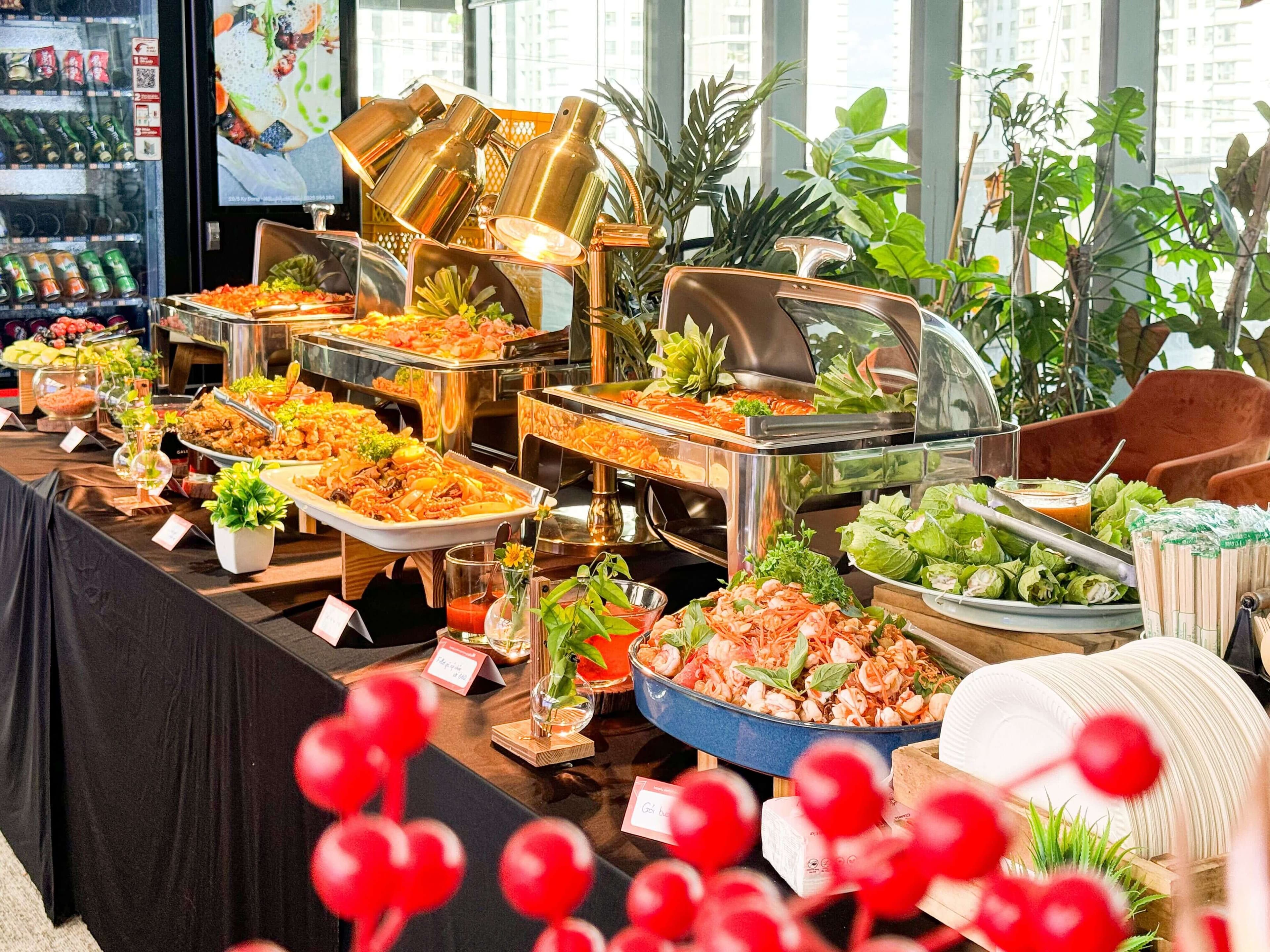 Tiệc Buffet cho công ty