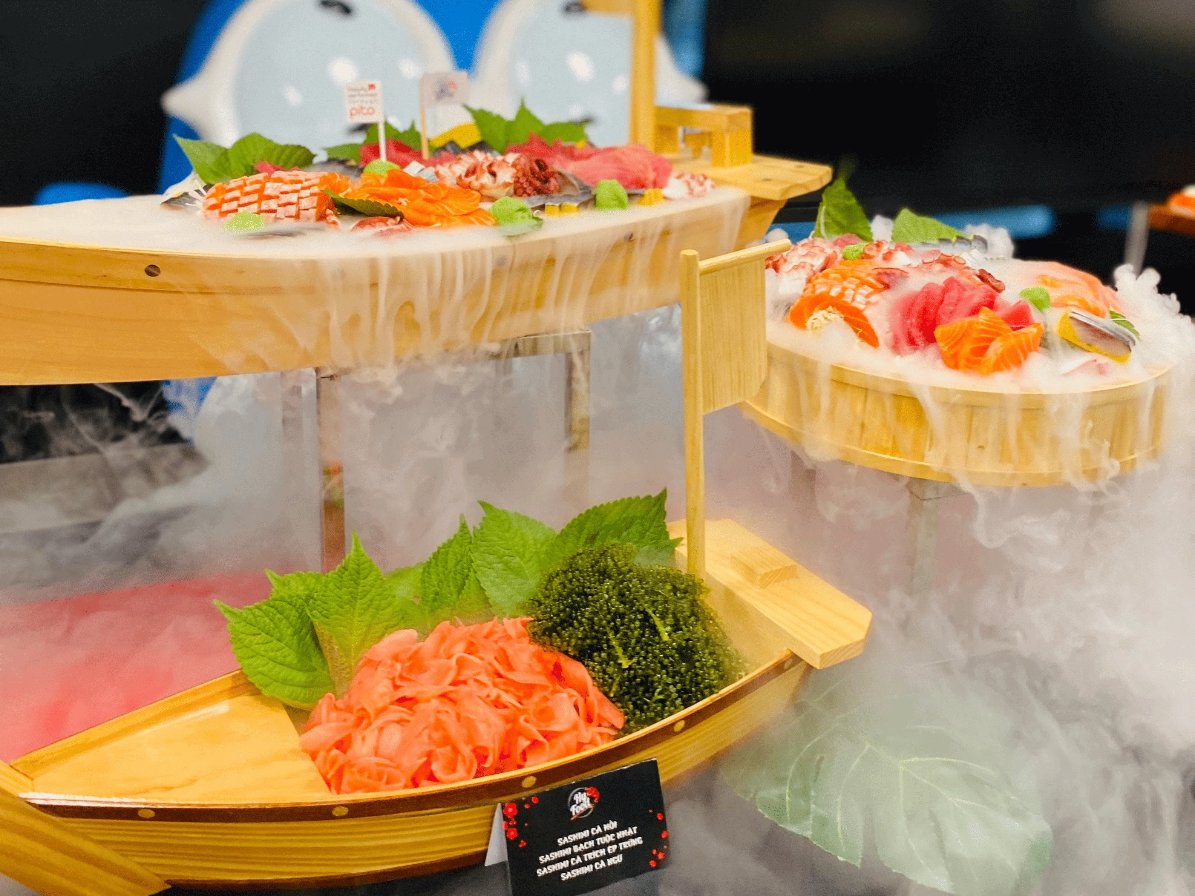 Tiệc sushi Sky Mavis PITO