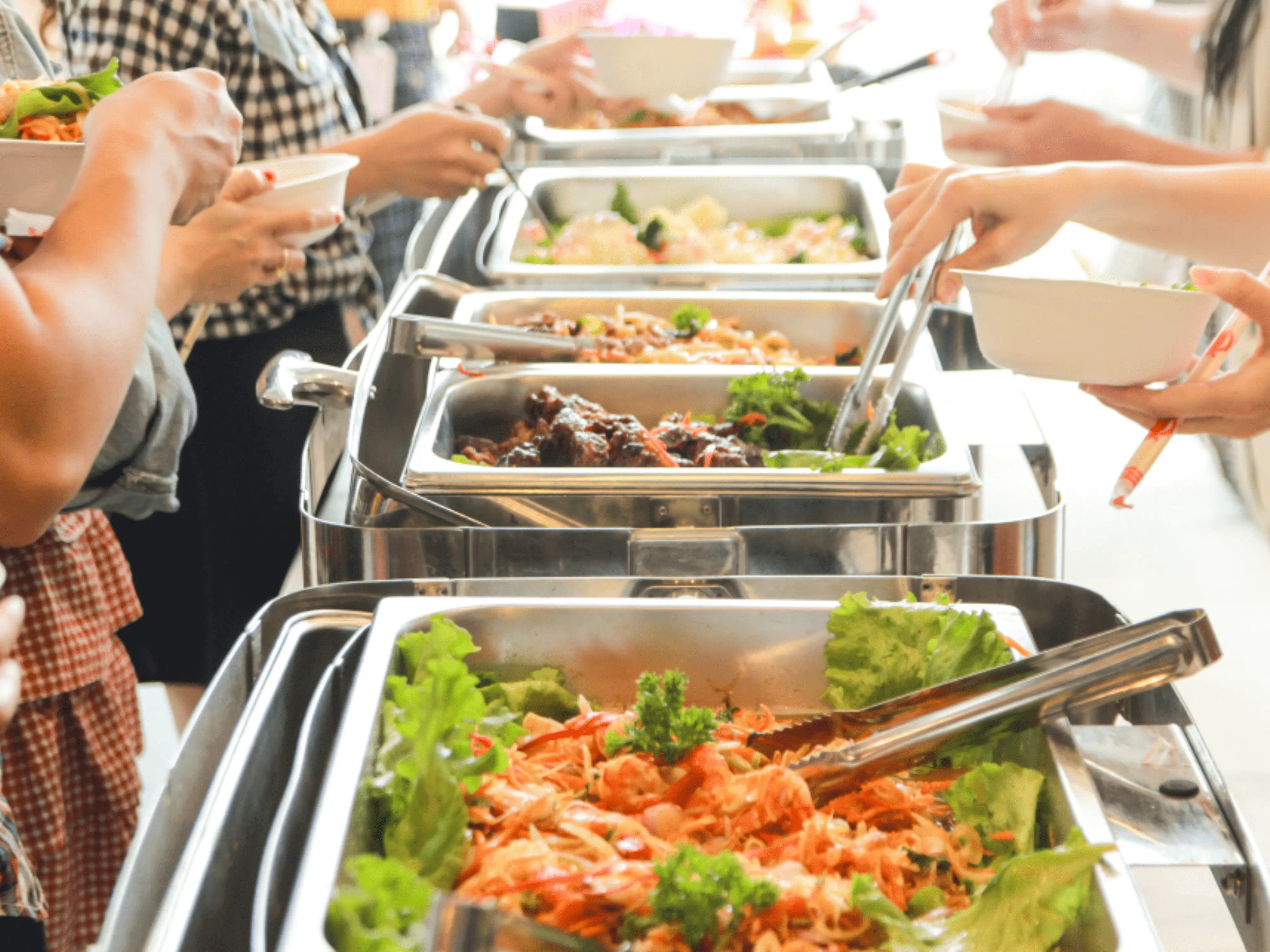Tiệc Buffet cho công ty Shopee PITO