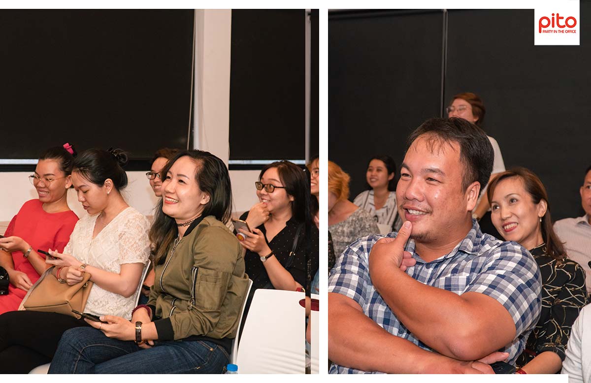 Khách tham dự Workshop tiệc tận nơi