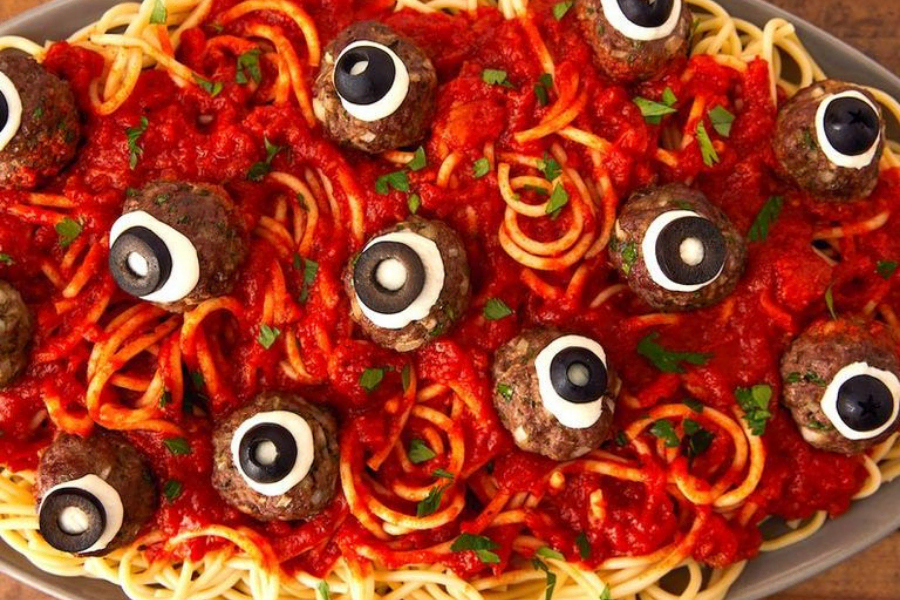 Pasta ma quái - Món ăn Halloween
