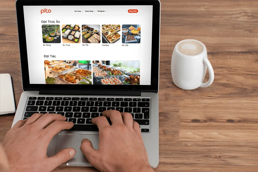 Đặt thức ăn, đặt tiệc lớn cho công ty, tùy chỉnh menu theo yêu cầu
