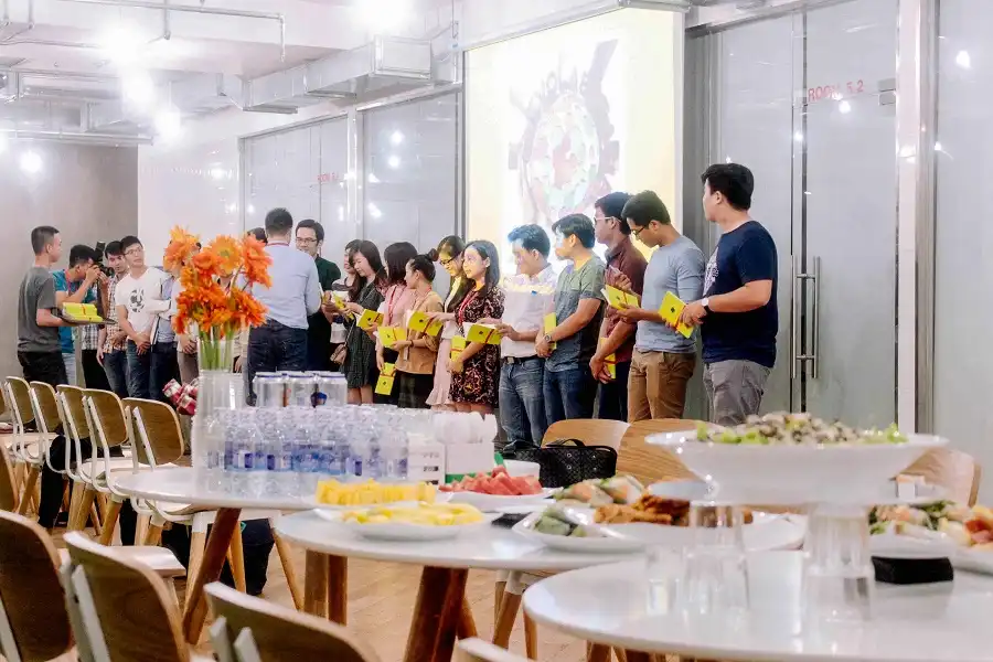 Tiệc teabreak hàng tháng evolable