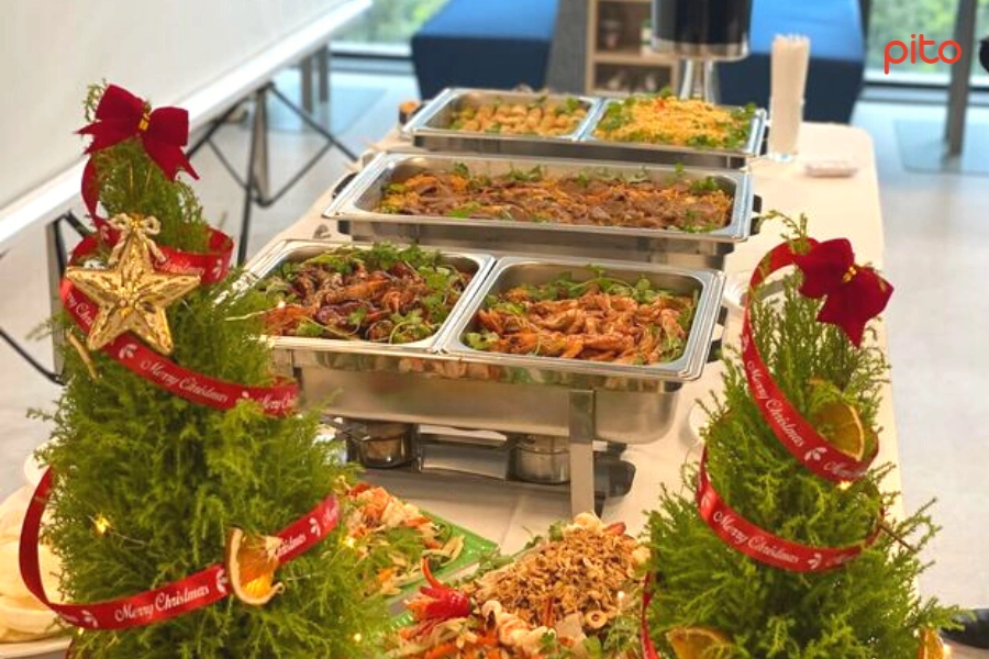Tiệc Buffet Giáng sinh