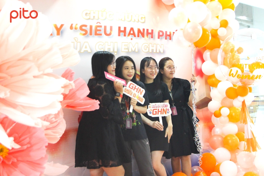 Nhân viên nữ tại GHN PITO