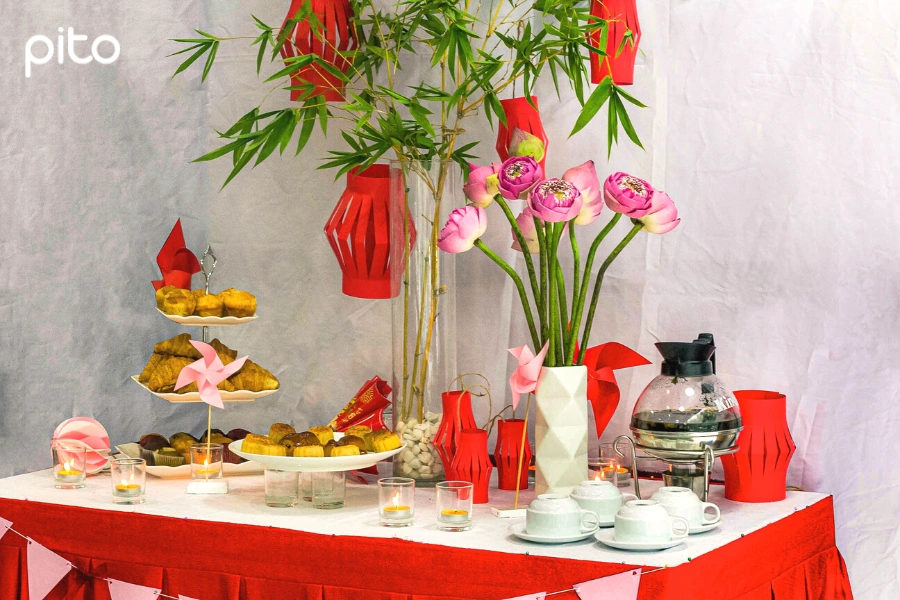Ý tưởng trang trí Trung thu Trăng xưa