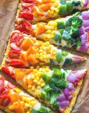 Bánh pizza lục sắc