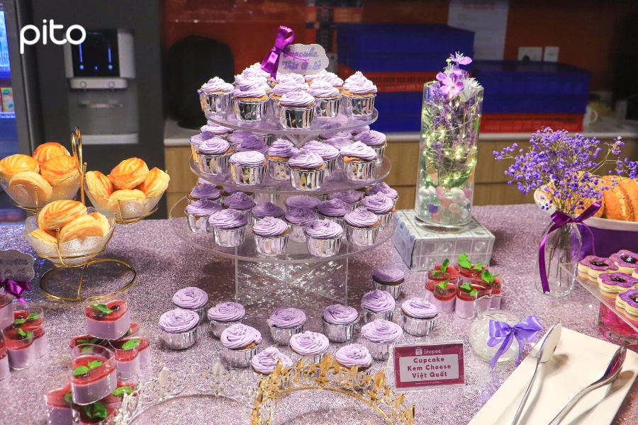Bánh Cupcake việt quất