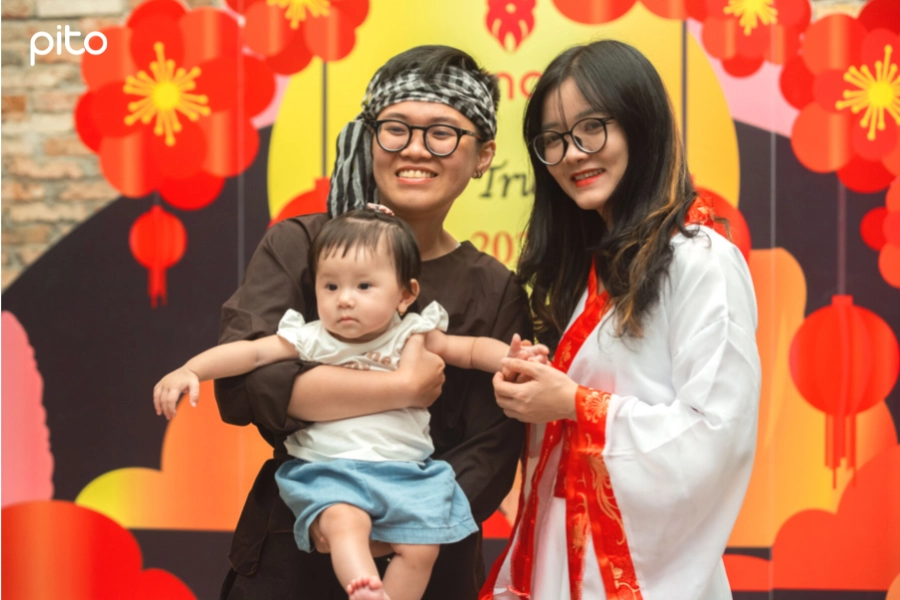 Nhân viên Asmara vui Trung thu