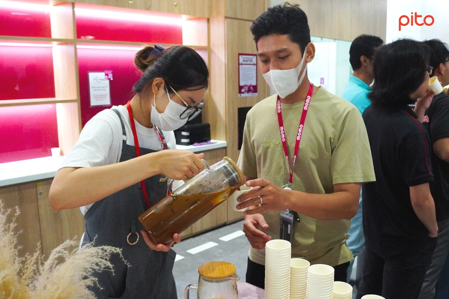 Đối tác PITO phục vụ tiệc Tea break tại MoMo