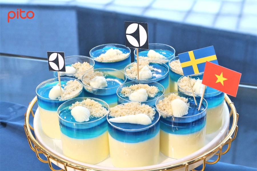 Panna Cotta phong cách biển cả