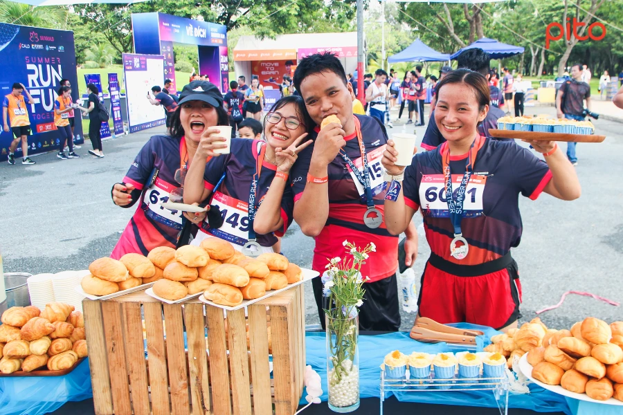 Tea break giải chạy Run Fun