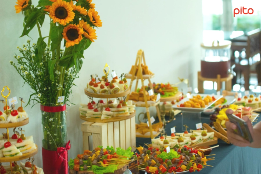Tiệc Finger Food sang trọng tại Phú Mỹ Hưng