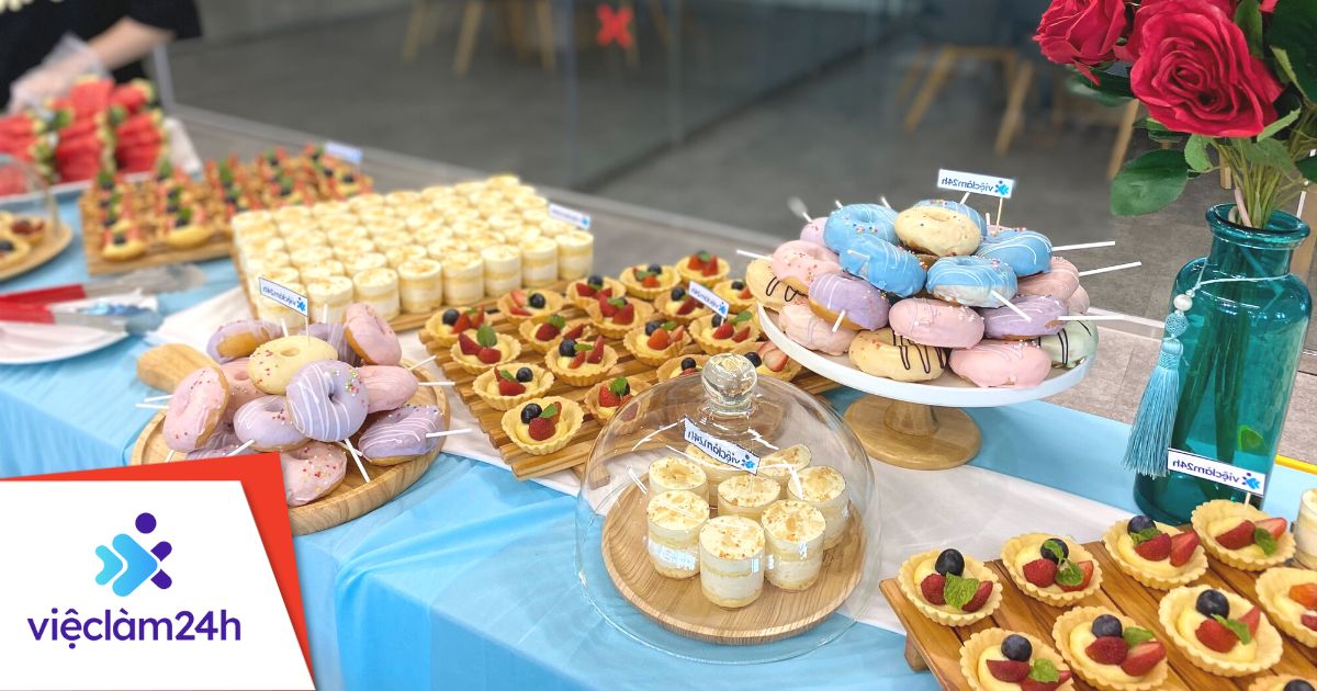 Tiệc Tea break tại Việt làm 24h feature