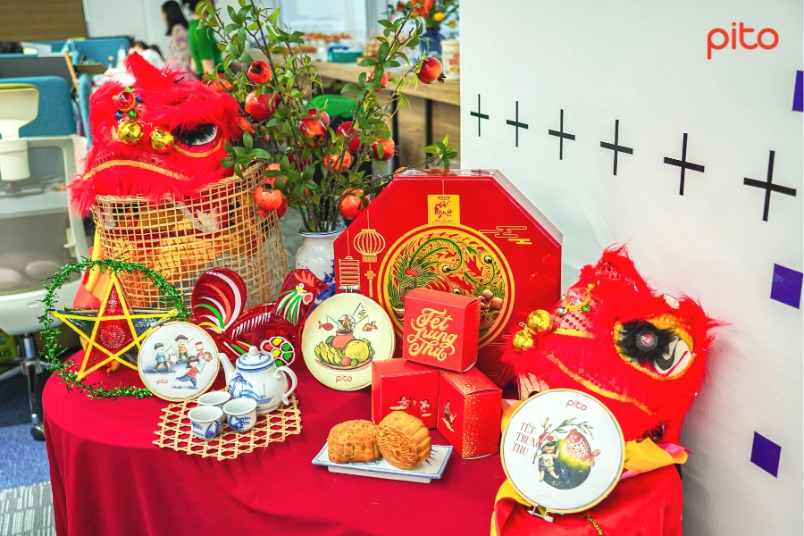 Trang-tri-Trung-thu-chu-de-Tet-Trung-thu Trang trí Trung thu chủ đề Tết Trung thu