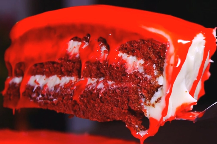 Bánh Red Velvet halloween