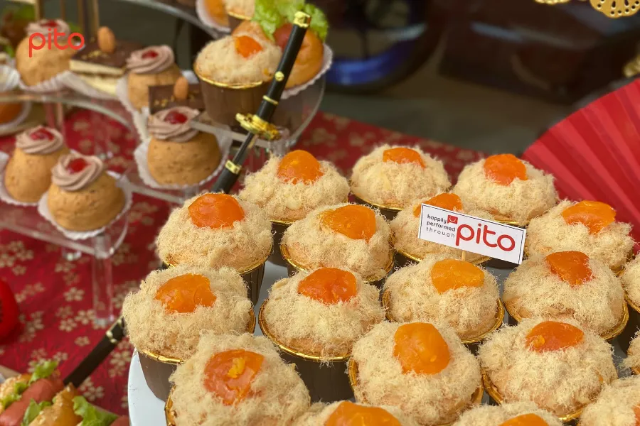 Bánh bông lan trứng muối