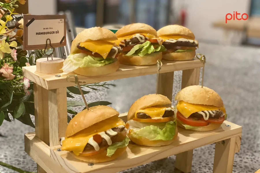 Bánh mini burger