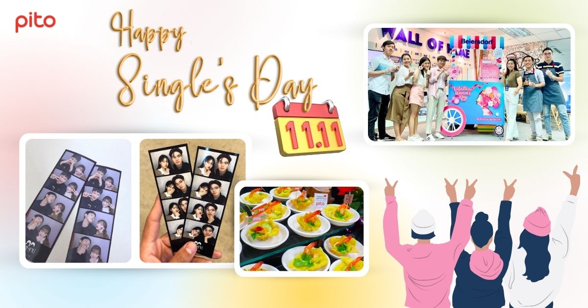 Ngày lễ Quốc tế độc thân 11-11 văn phòng