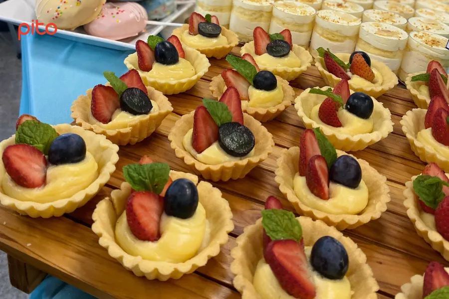 Tart dâu việt quất