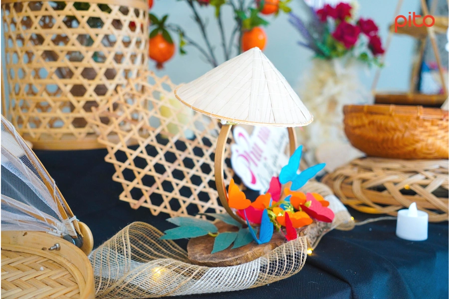 Ý tưởng trang trí 20/10 Mộc