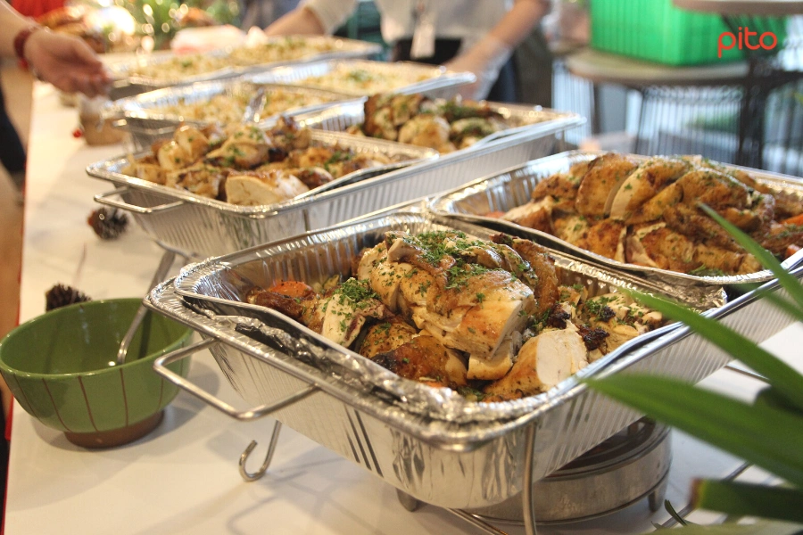 Bàn tiệc Nhanh Giáng sinh
