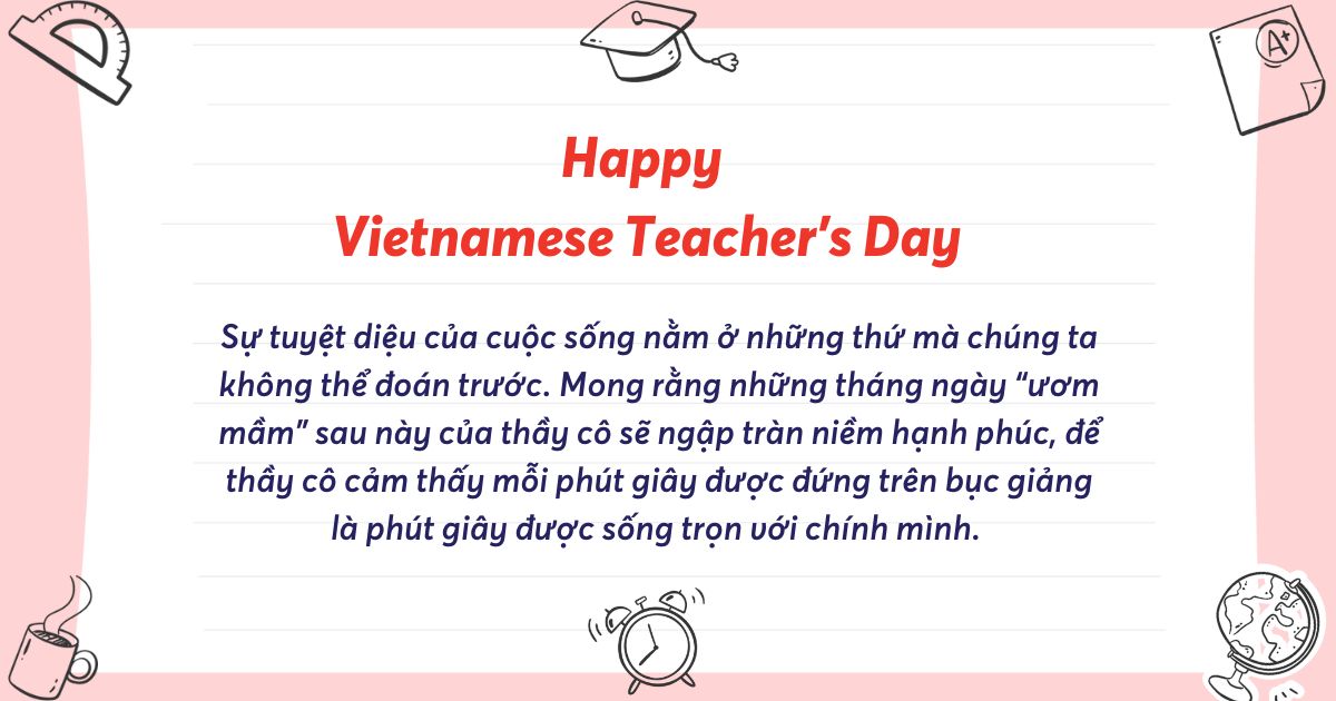 Lời chúc 20/11 ý nghĩa