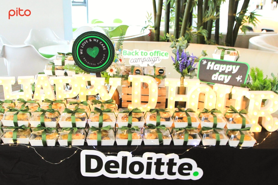 Menu Gift-box tại Deloitte