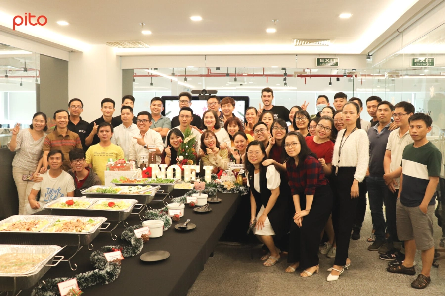 Nhan-vien-DFO-Global-vui-Giang-sinh Nhân viên DFO Global vui tiệc Giáng sinh