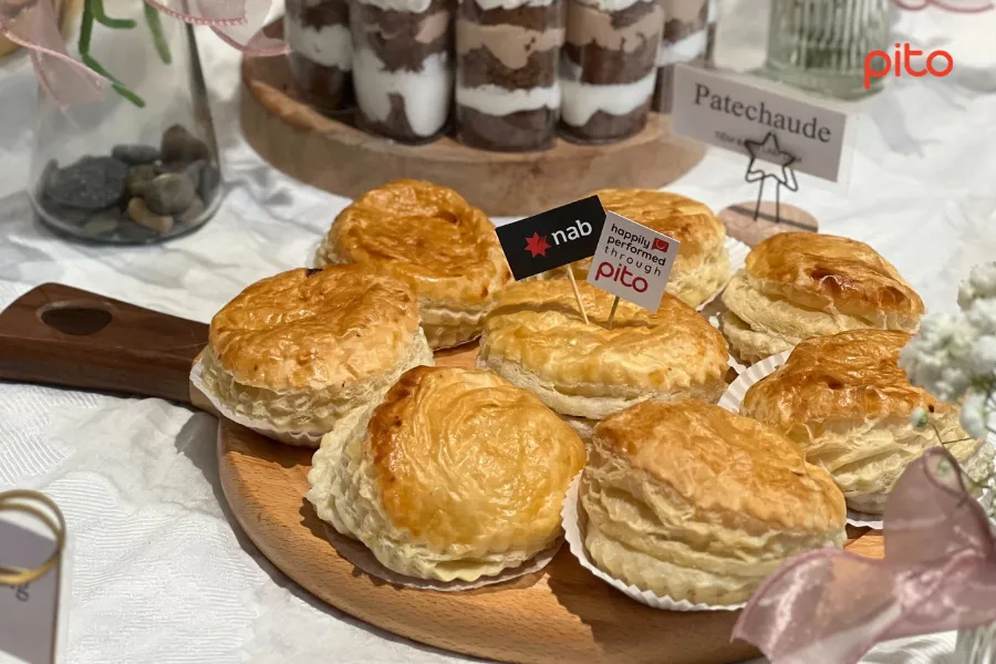 Pate chaud tiệc Giáng sinh PITO