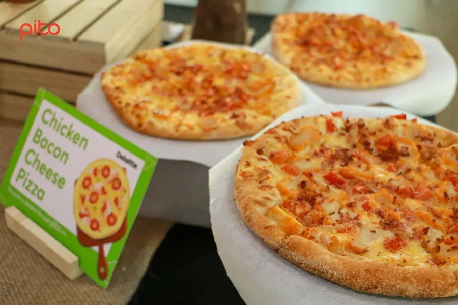 Pizza gà