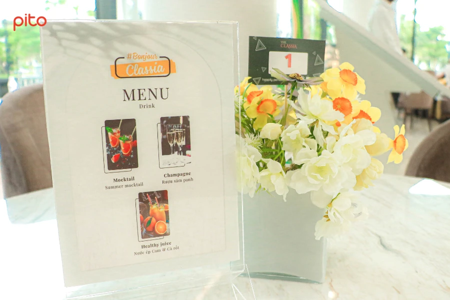 Bảng thực đơn Finger Food BDS Khang Điền PITO