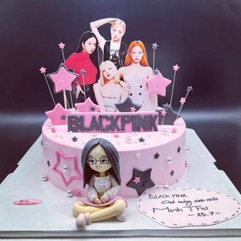 Bánh kem hình BackPink