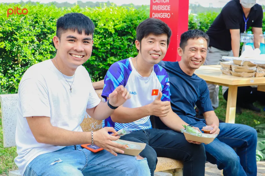 Các bạn nam VNG PITO