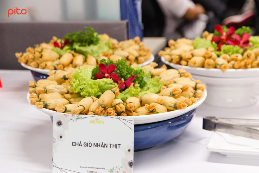 Chả giờ nhân thịt Tất niên DSV PITO