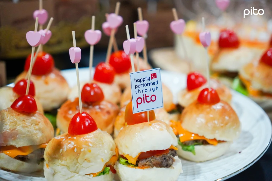 Mini burger Tiktok PITO