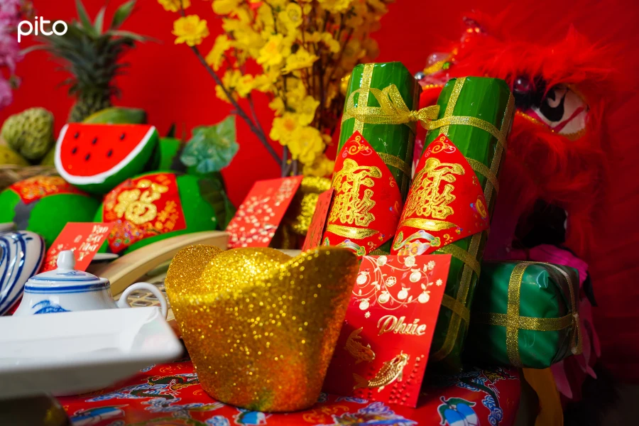 Thỏi vàng Bàn tiệc Sung túc PITO