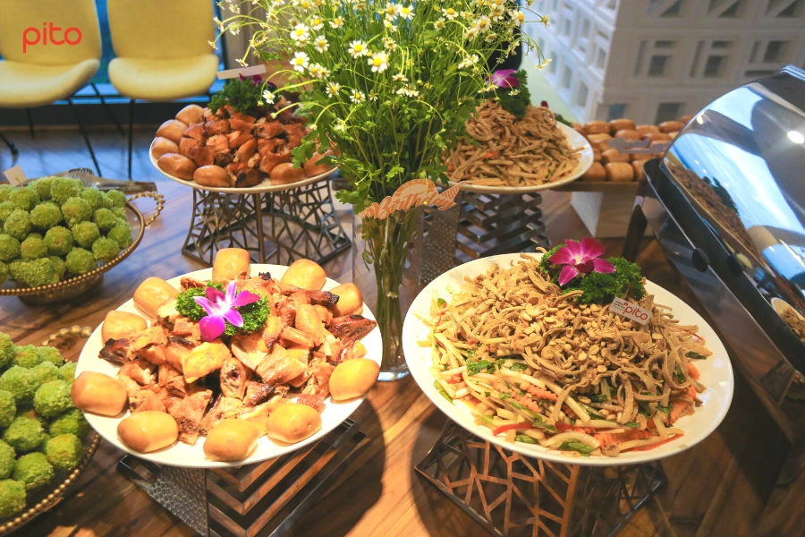 Tiệc Buffet chay mặn PITO