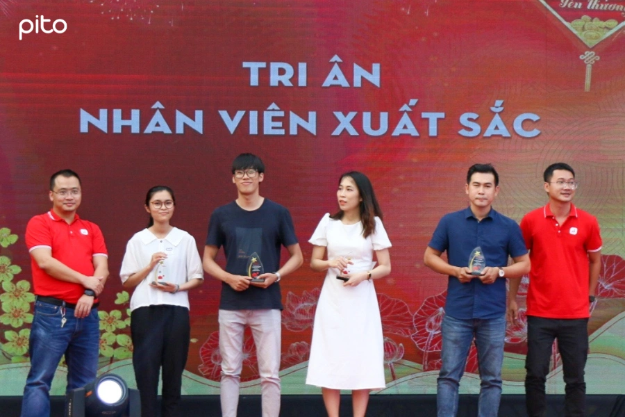 TRi ân nhân viên xuất sắc Sendo PITO