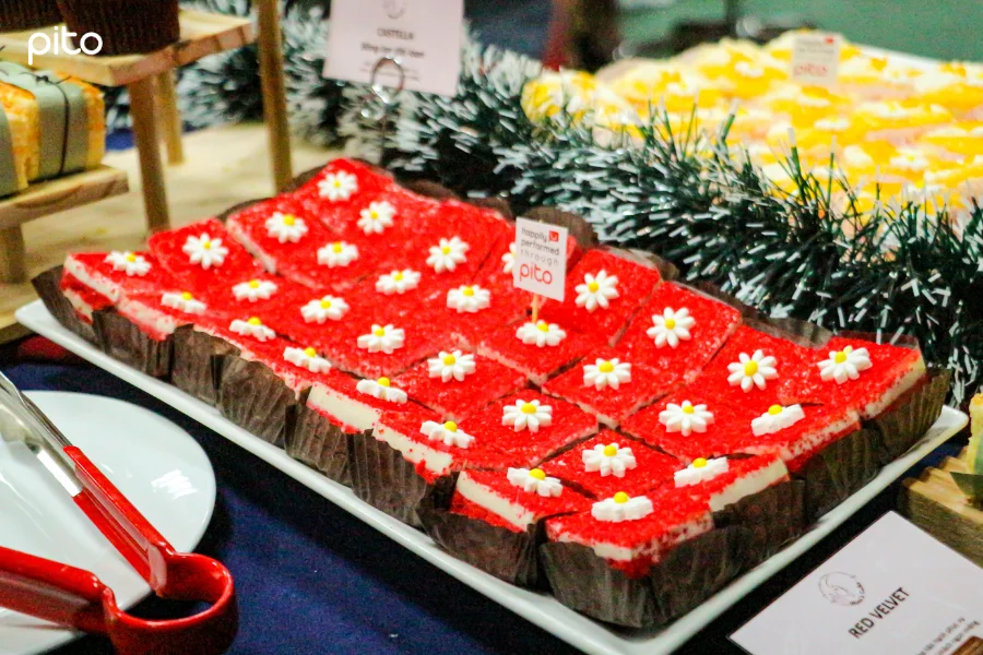 Bánh red velvet Kingfood Mart PITO