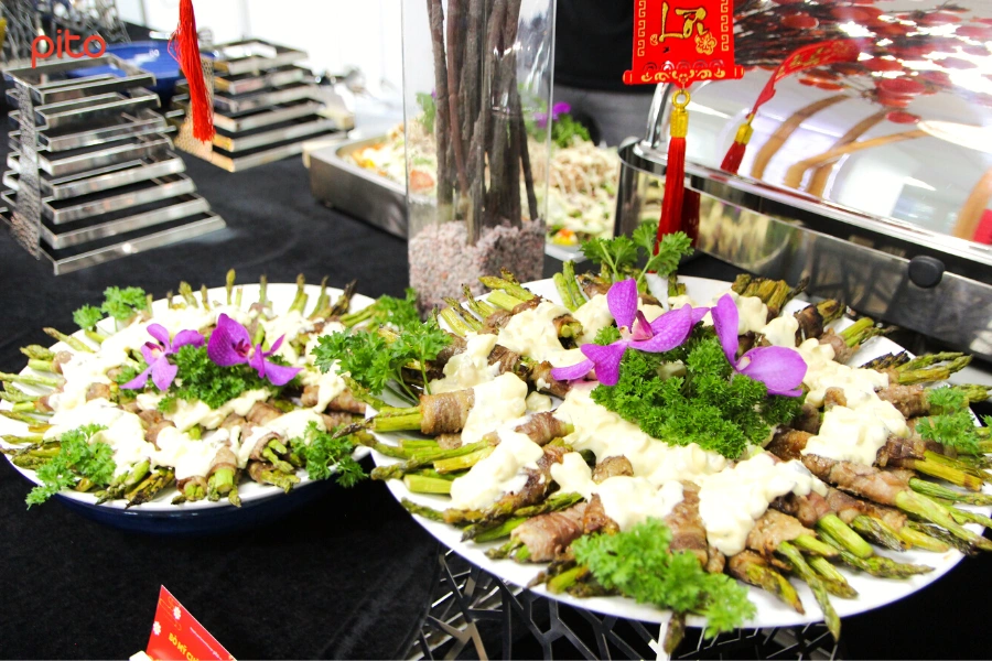 Bò cuộn mặng tây - PITO