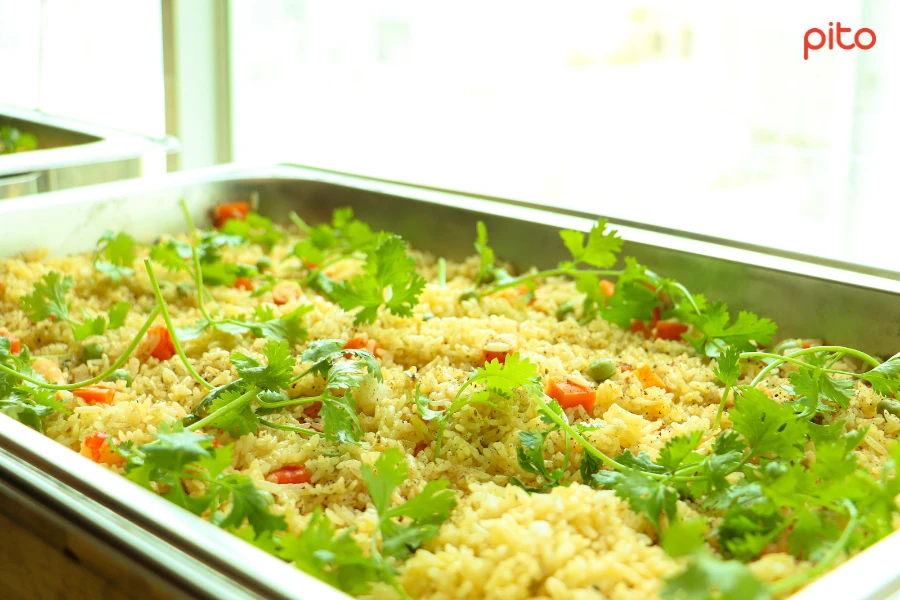 Món cơm chiên hấp dẫn ERM PITO
