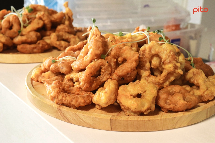 Mực vòng chiên giòn - PITO