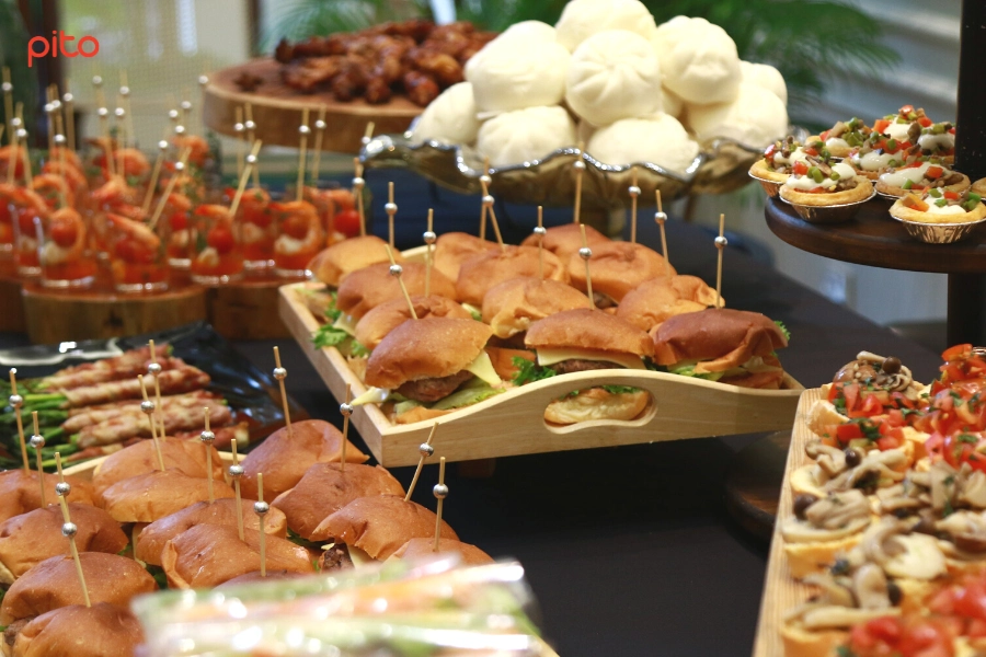 Tiệc Finger Food khai trương Vest Cao Minh Sài Gòn - PITO
