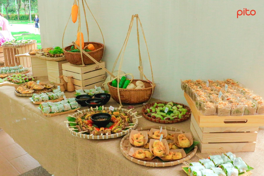 Tiệc Finger Food tại bệnh viện quốc tế City