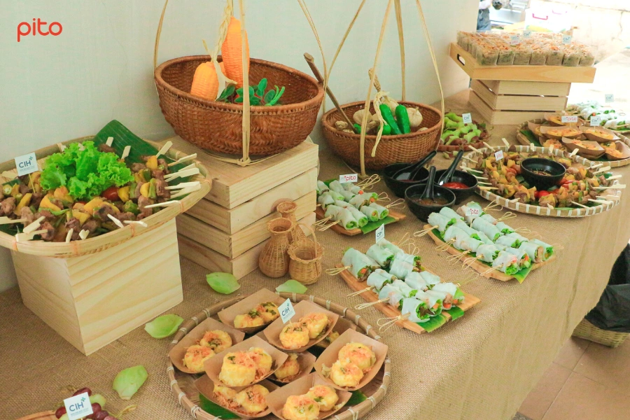 Tiệc Finger Food với các món ăn dân dã - PITO
