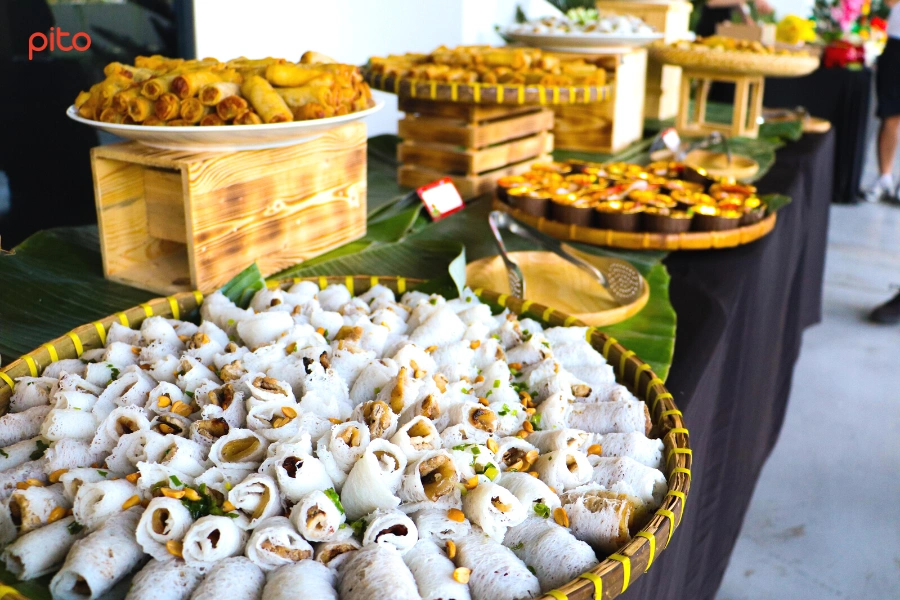 Tiệc Finger Food món Việt tại Zalo - PITO