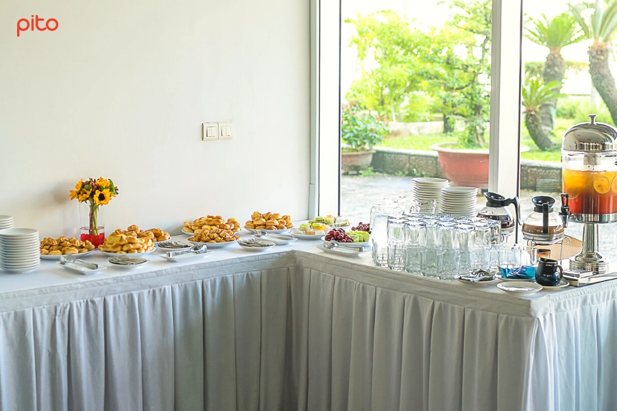 Ban-tiec-Tea-break-tai-benh-vien-Phap-viet Bàn tiệc Tea Break tại Bệnh viện FV - Pháp Việt