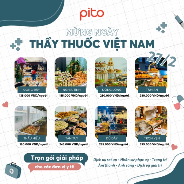 Tổ chức tiệc ngày Thầy thuốc Việt Nam 27/2