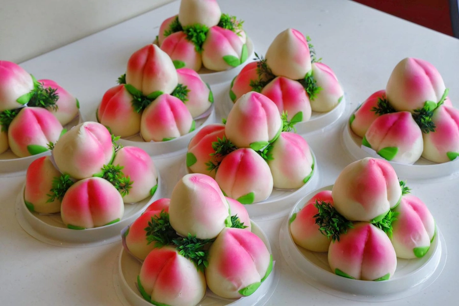 Bánh bao đào tiên